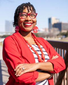 Smiling headshot of Na’Kedra Rodgers, Christian Motivational Speaker, leading the Faith That Refuels Her workshop.