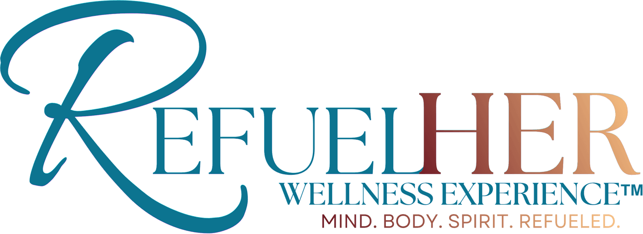 RefuelHER Wellness Experience logo.